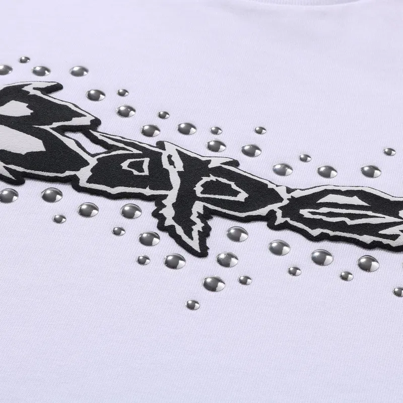 Bape Studs Bape Logo Relaxed Fit Tee-3