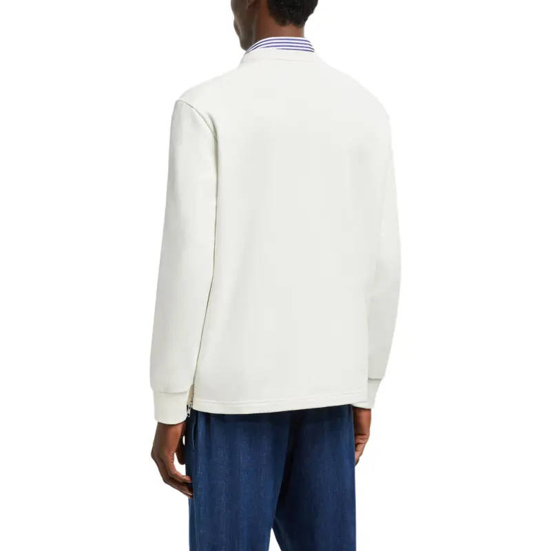 Moncler Logo Patch Chest Pocket Crewneck Sweatshirt-3
