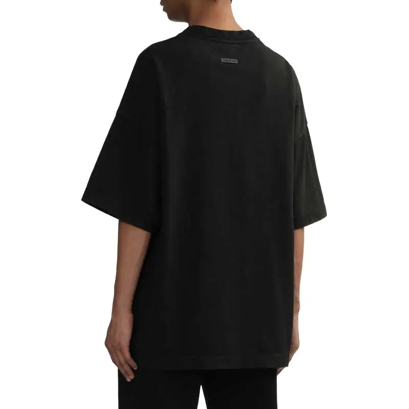 Fear Of God Logo Printed Crewneck T Shirt-3