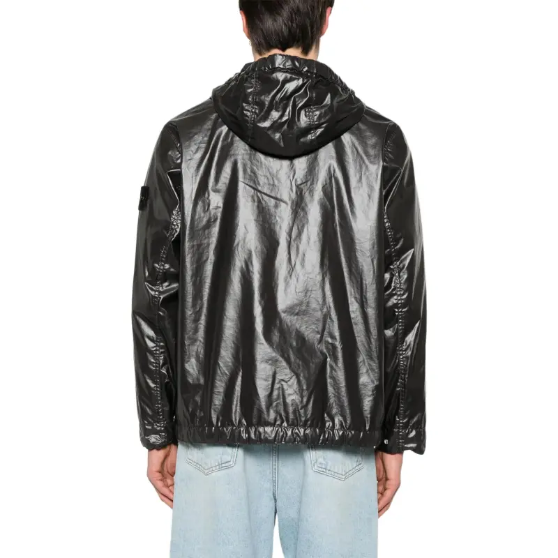 STONE ISLAND Wind And Water Resistant Hooded Padded Jacket-3