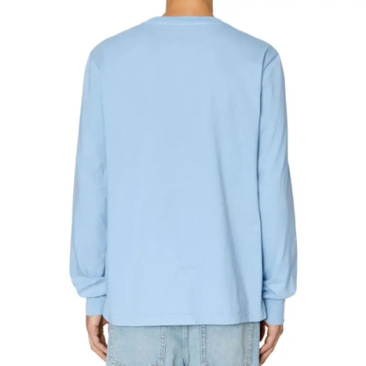 DIESEL T Shirts Men Light Blue-2