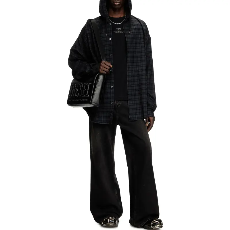DIESEL T Shirts Men Black-2