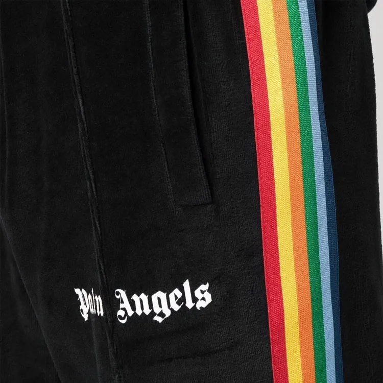 PALM ANGELS Casual Pants Men Black-6
