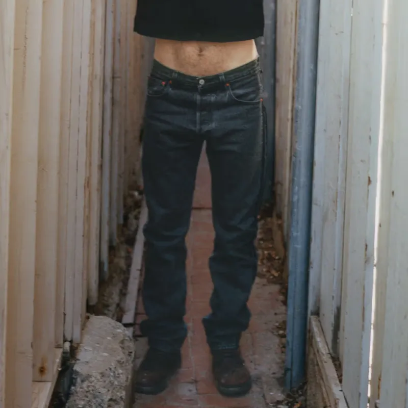 Levis Logo patch Jeans-2