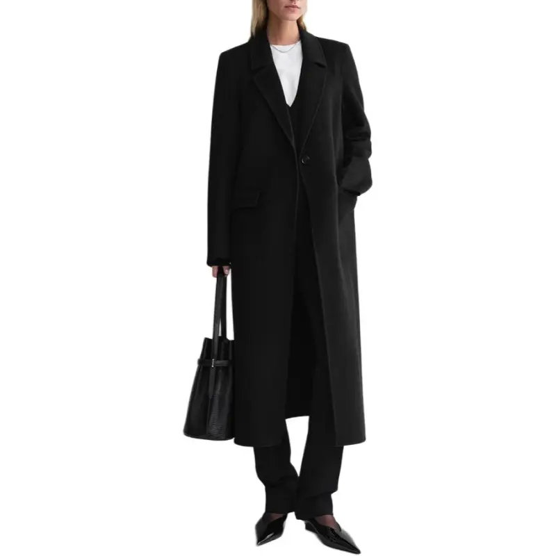 TOTEME Single Breasted Mid Length Coat-1