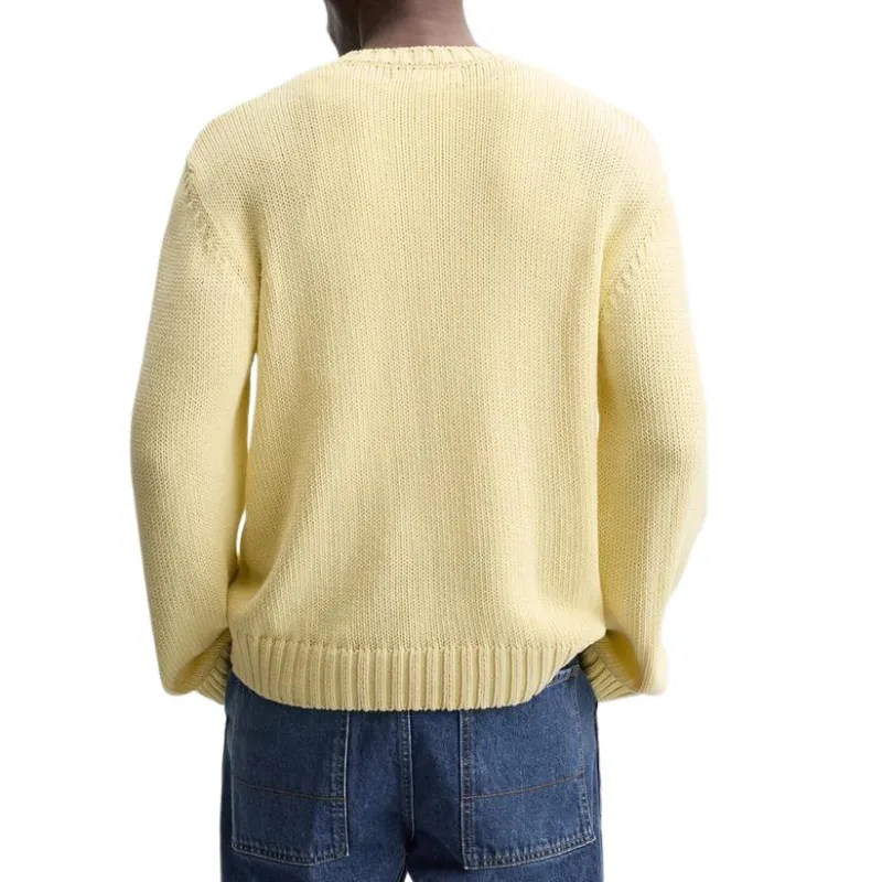 ZARA Sweaters Men Yellow-3