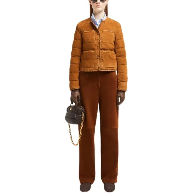 Moncler SS25 Prochainement Down Jacket Women's Light Brown-1