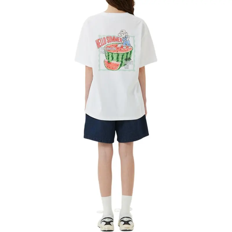 Lee T Shirts Women's White-3