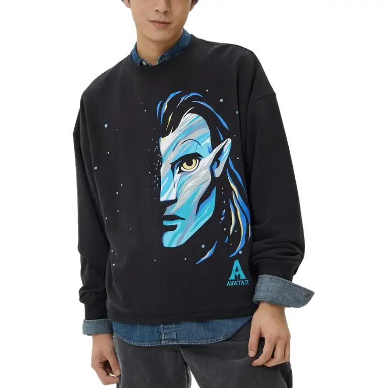 GAP x AFANDA,LIANMINGKUAN Sweatshirt Unisex Black-1