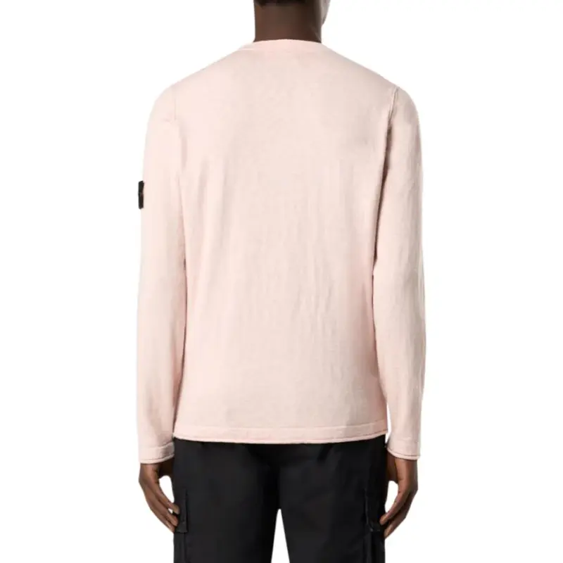 STONE ISLAND Logo Patch Crewneck Sweatshirt-3