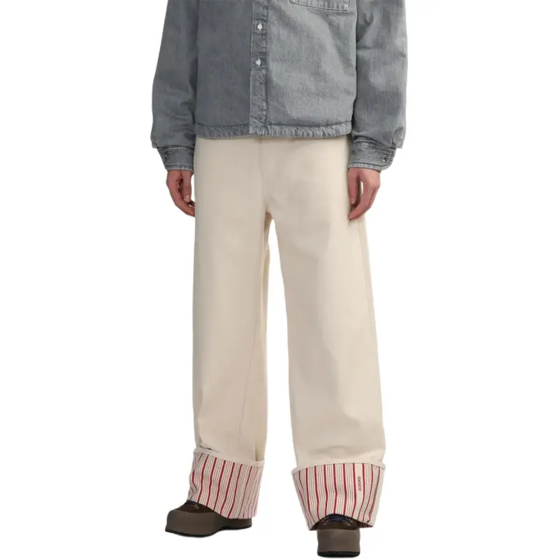 Jacquemus Jeans Men Ecru-1