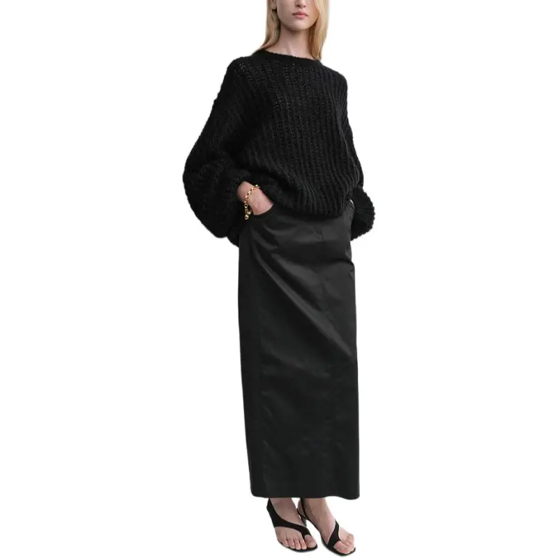 TOTEME SS25 Sweater Women's Black-1