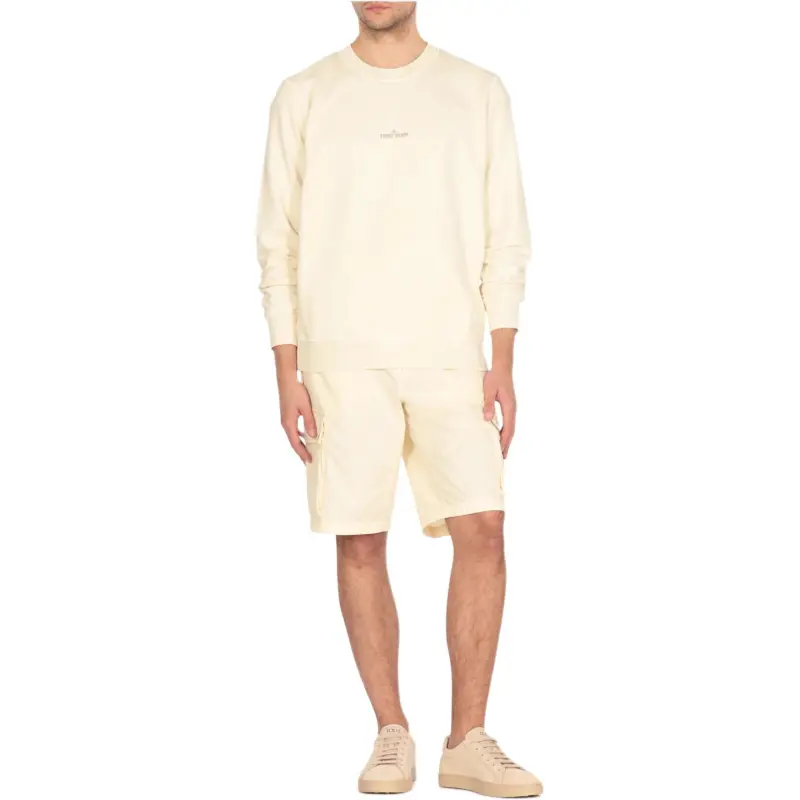 STONE ISLAND Compass Patch Bermuda Shorts-1