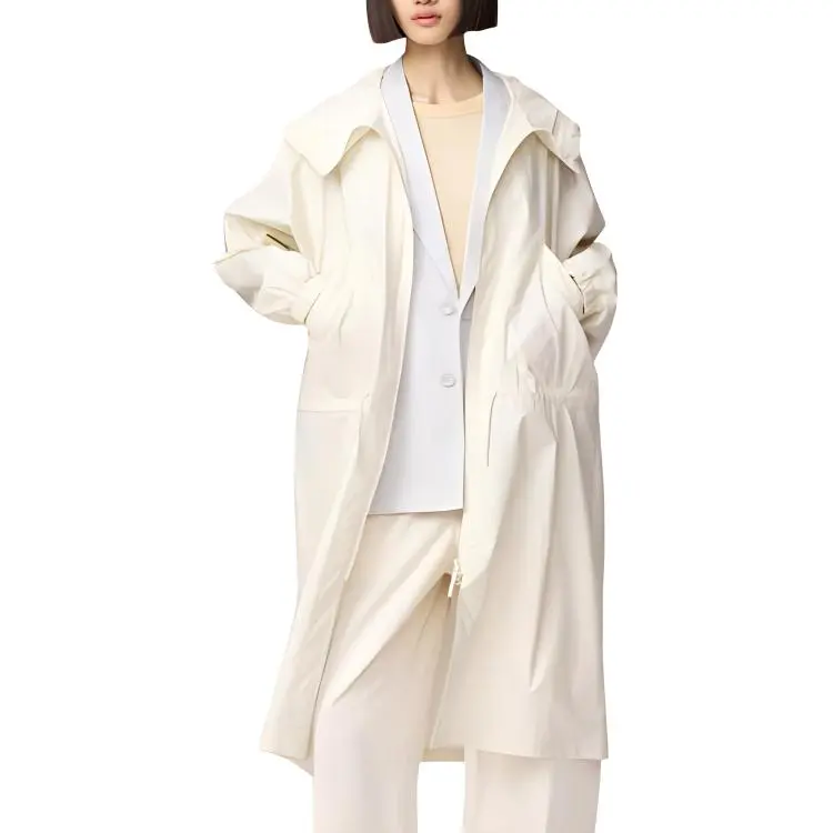 UNIQLO U Collection SS25 Trench Coat Women's White-1