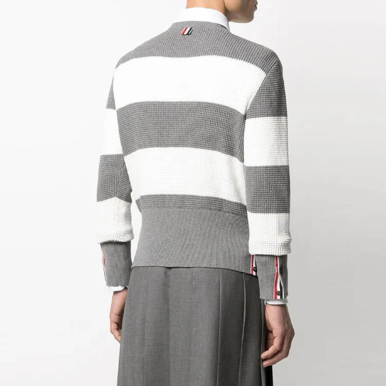 THOM BROWNE· SS21 Sweater Men's White-3