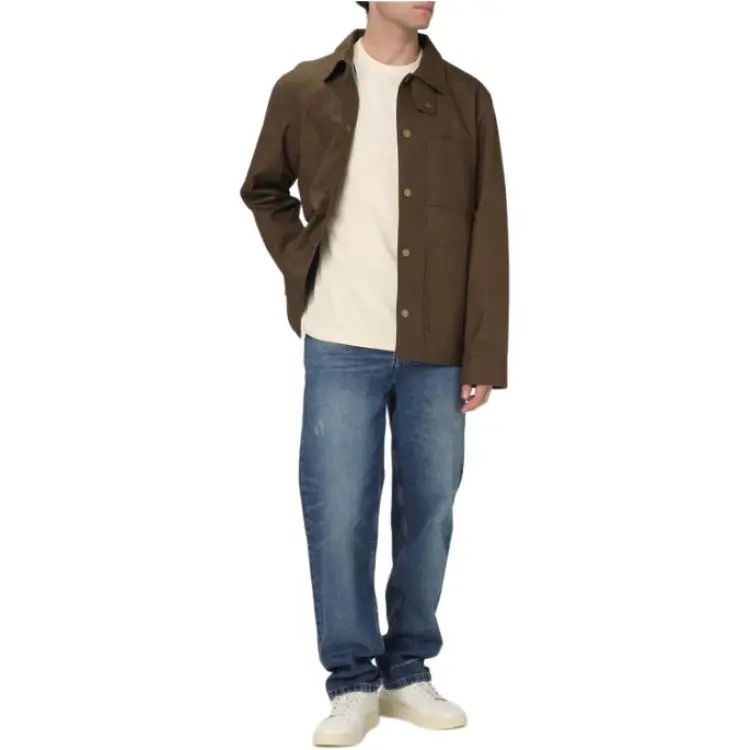A.P.C Gabriel Long Sleeved Buttoned Jacket-3