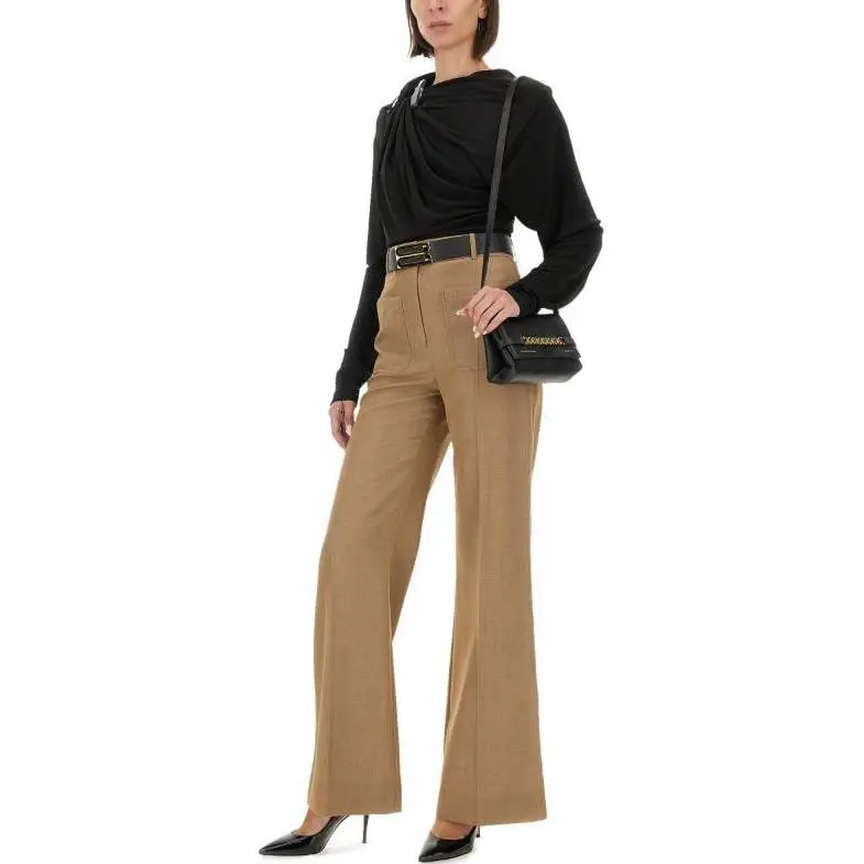 Victoria Beckham Draped Long Sleeved Top-2