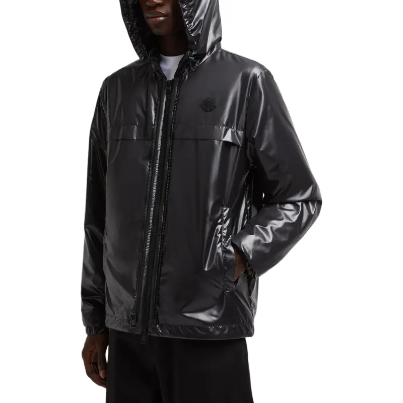 Moncler Zip Up Hooded Puffer Jacket-2