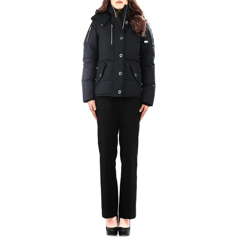 Moose Knuckles Down Jacket Women's Black-4