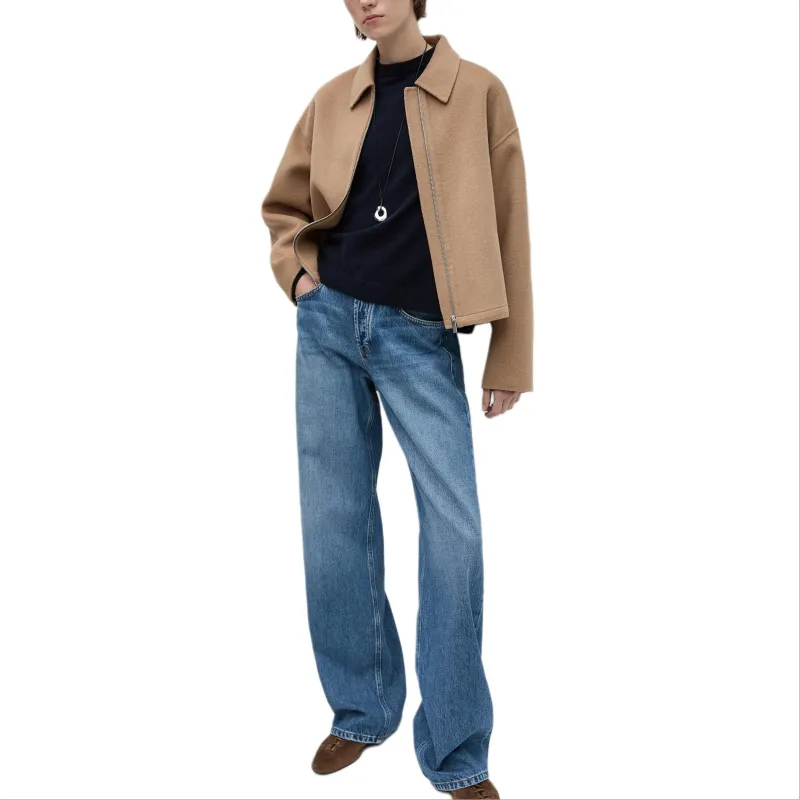 Massimo Dutti Coats Women's Camel-4