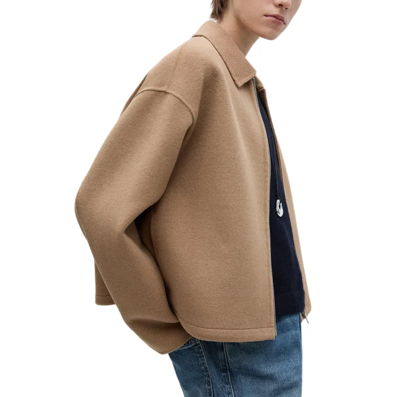 Massimo Dutti Coats Women's Camel-2
