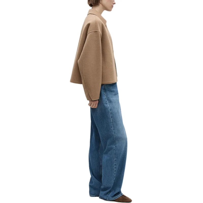 Massimo Dutti Coats Women's Camel-3