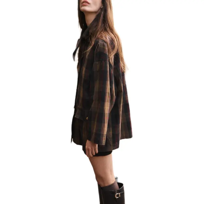 ZARA Trench Coat Women's Multicolor-2