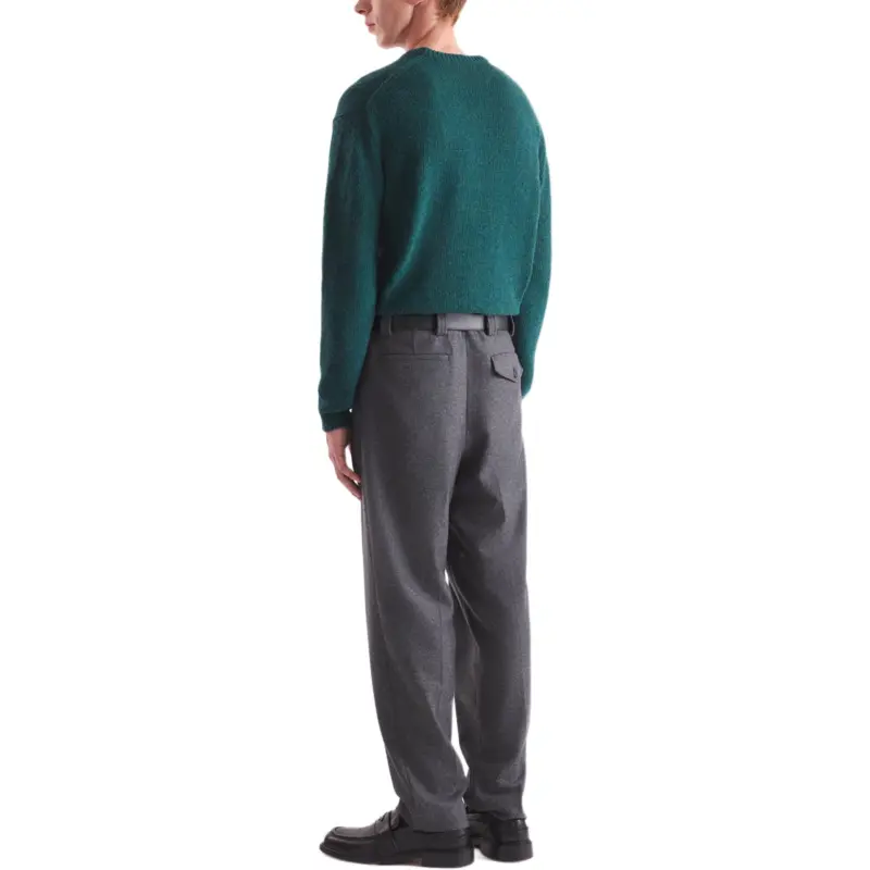 Maison Kitsune Dressed Fox Intarsia Crewneck Jumper-3