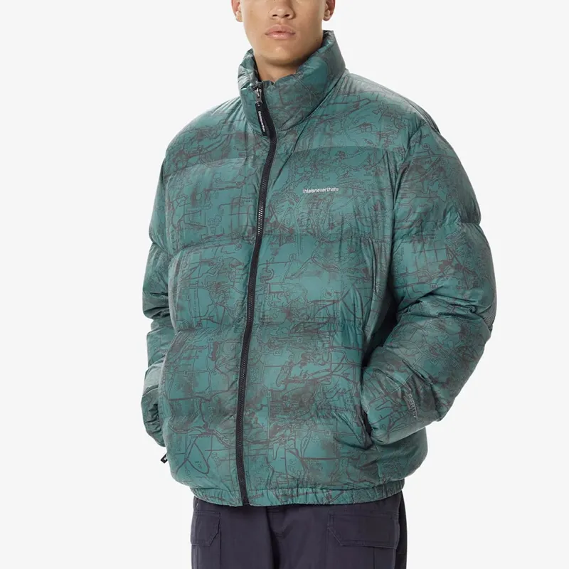 Thisisneverthat FW24 Down Jackets Unisex Cyan-3