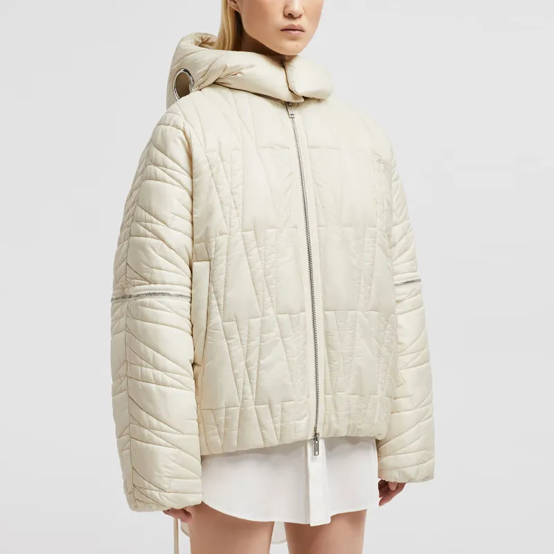 MONCLER GENIUS Moncler X Willow Smith Haissa 2 In 1 Short Down Jacket-3
