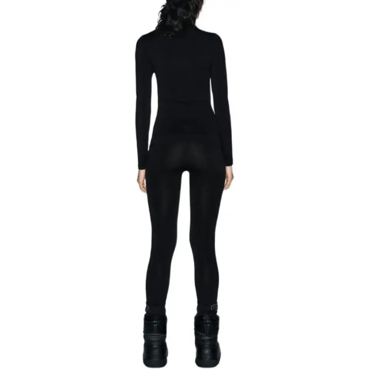 ZARA SKI Skiing Series T-Shirts Women's Black-2