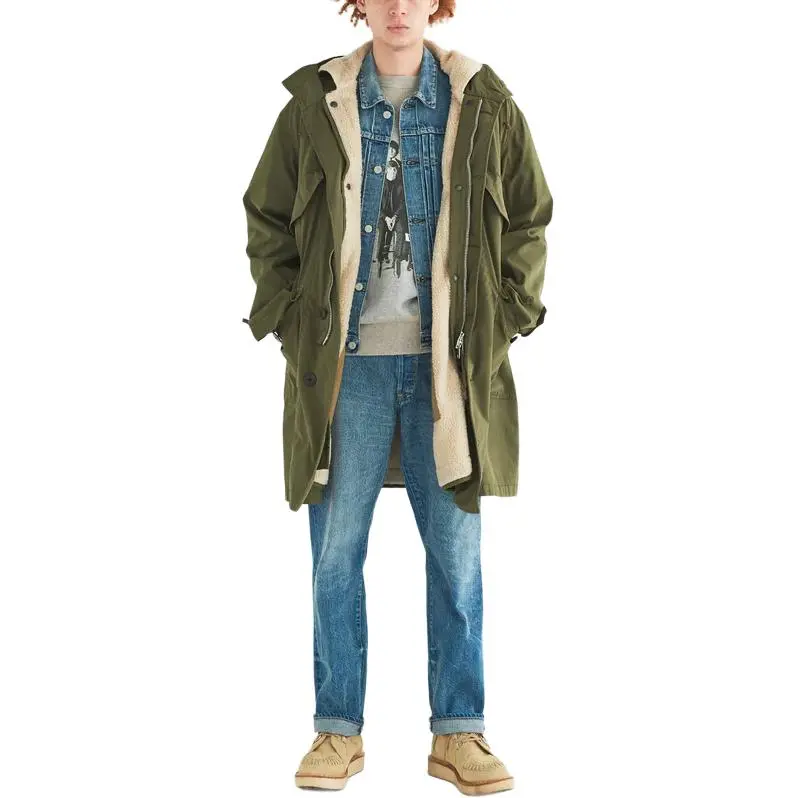 HUMAN MADE FW24 Autumn/Winter Collection Coats Unisex Olive Green-5
