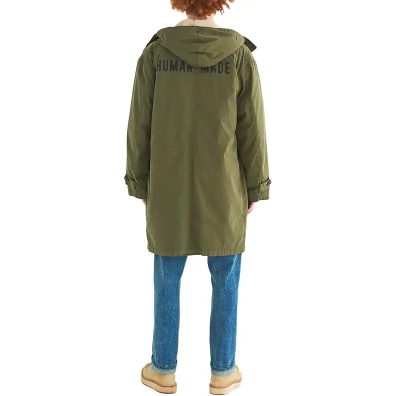 HUMAN MADE FW24 Autumn/Winter Collection Coats Unisex Olive Green-6