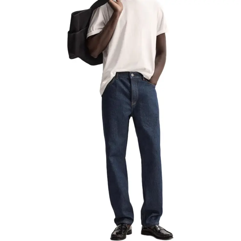 ZARA Jeans Men Sea Blue-4