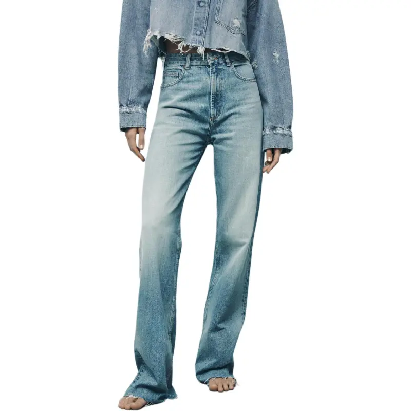 ZARA Trf Jeans Women's Blue-2