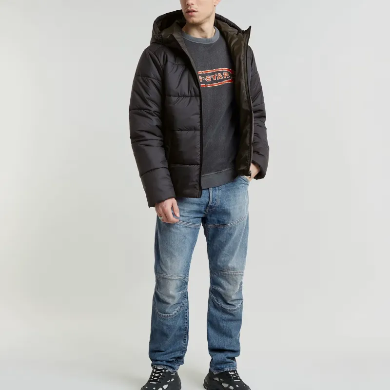 G STAR RAW Down Jacket Men's Pitch Black-1