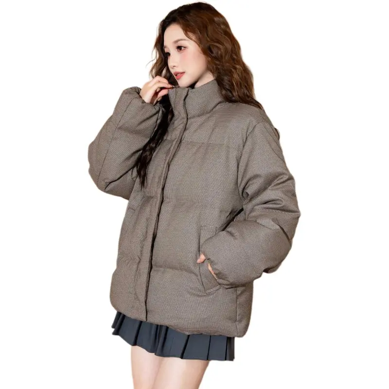 Tonlion Down Jacket Women's Light Linen-3