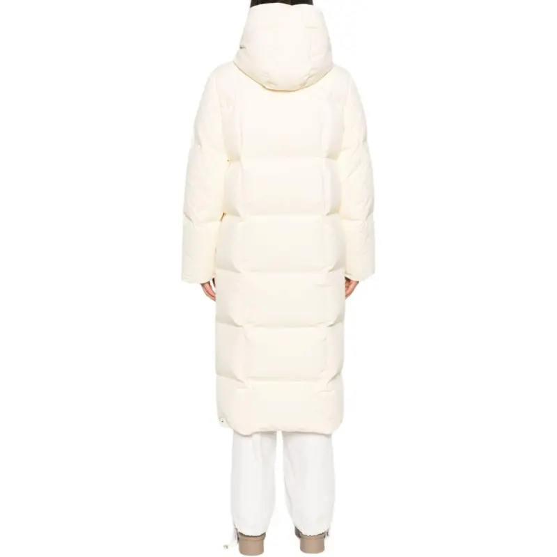 JIL SANDER Quilted Hooded Down Coat-2