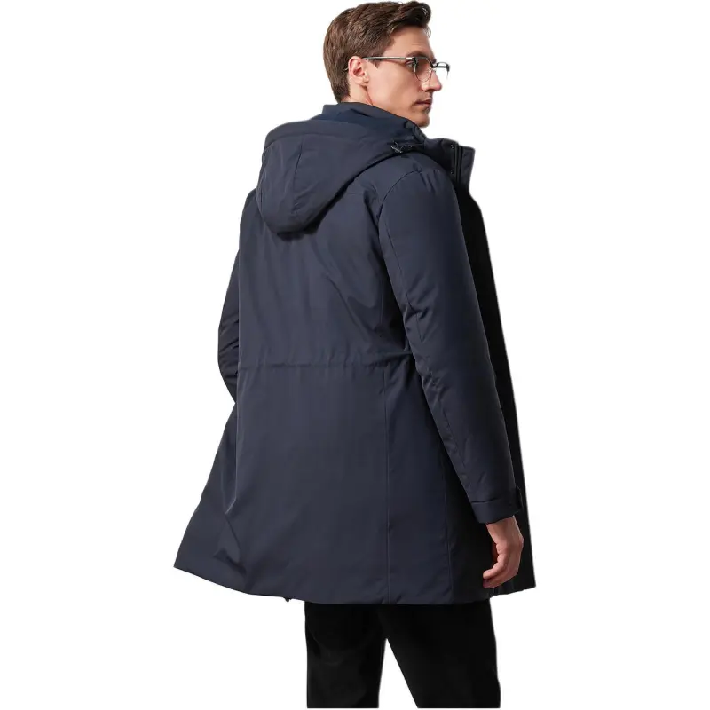 BY CREATIONS Down Jacket Men's Navy Blue-1