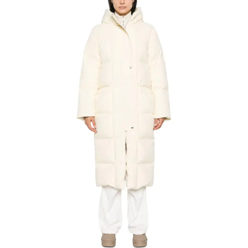 JIL SANDER Quilted Hooded Down Coat-3