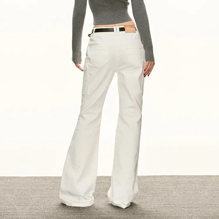 Ariseism Casual Pants Women's Ecru-4