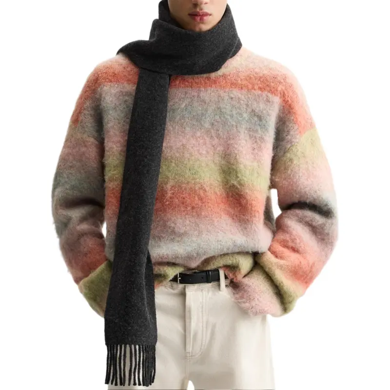 ZARA Sweaters Men Multicolor-3