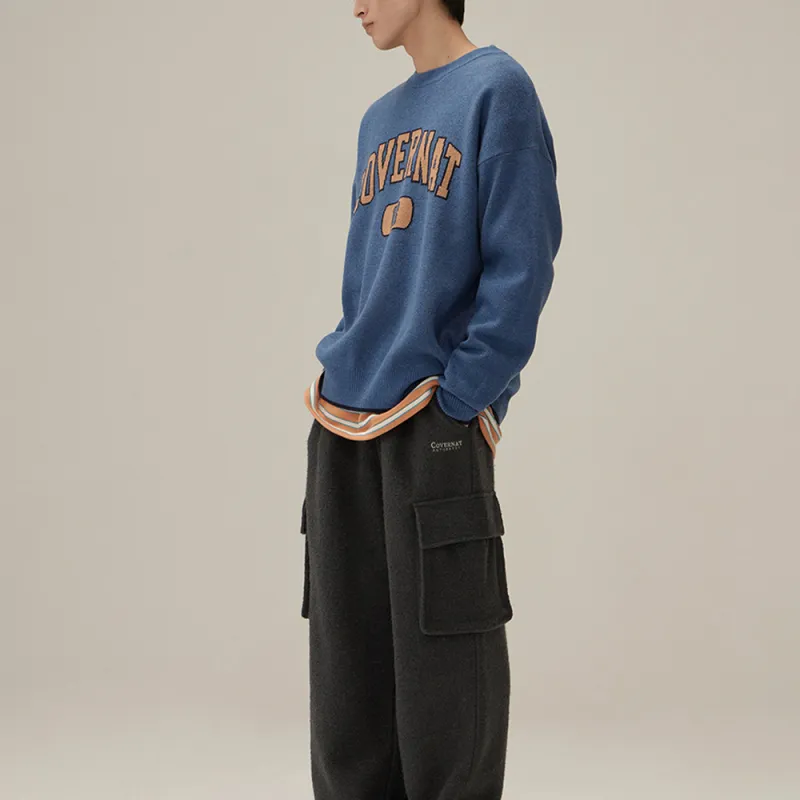 COVERNAT FW24 Sweater Unisex Royal Blue-4