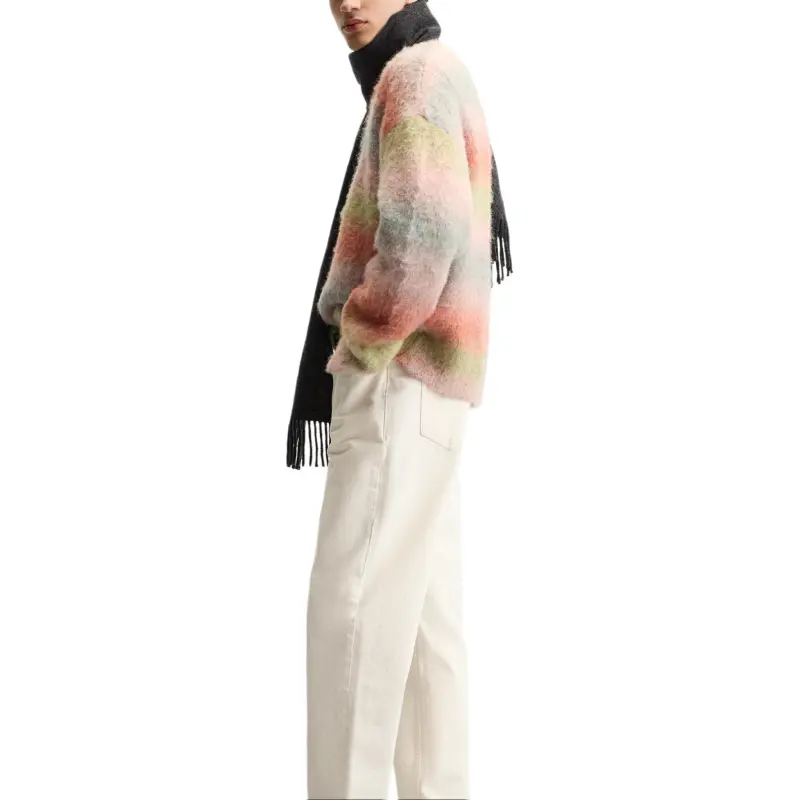 ZARA Sweaters Men Multicolor-2