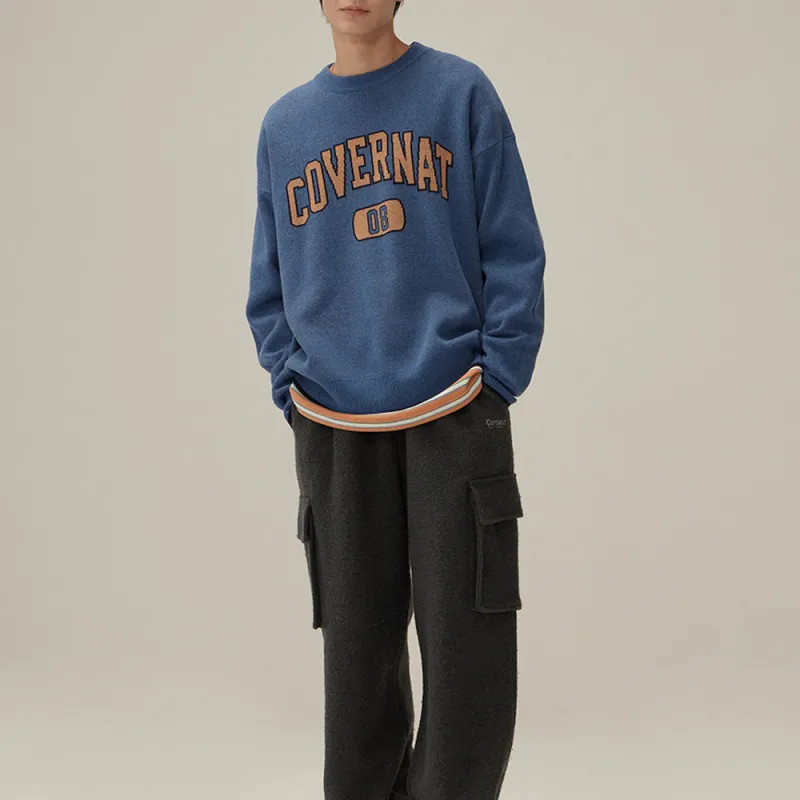 COVERNAT FW24 Sweater Unisex Royal Blue-3