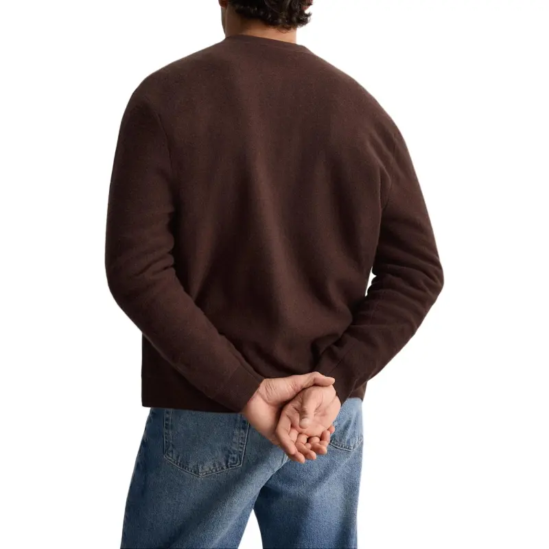 ZARA Sweater Men's Tobacco Brown-5