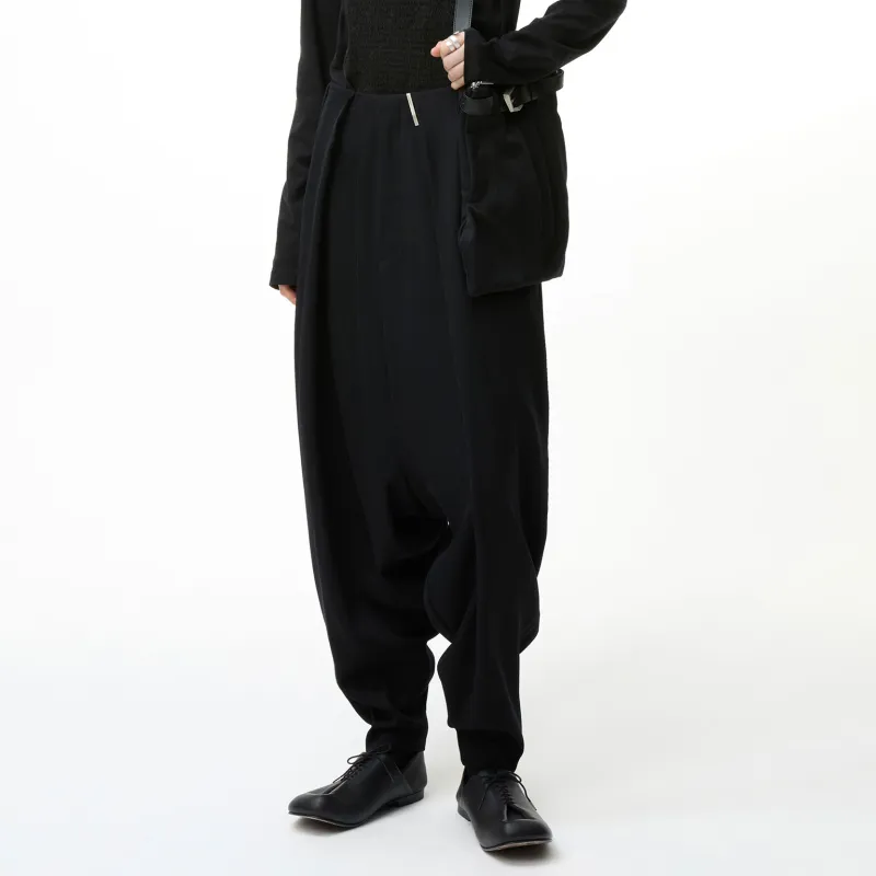 ADER ERROR Drop crotch Trousers-5