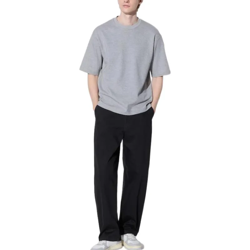 UNIQLO Casual Pants Men's Black-2