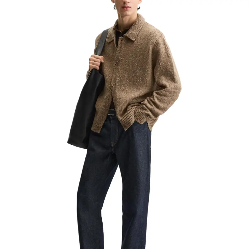 ZARA Knitwear Men Tan-4