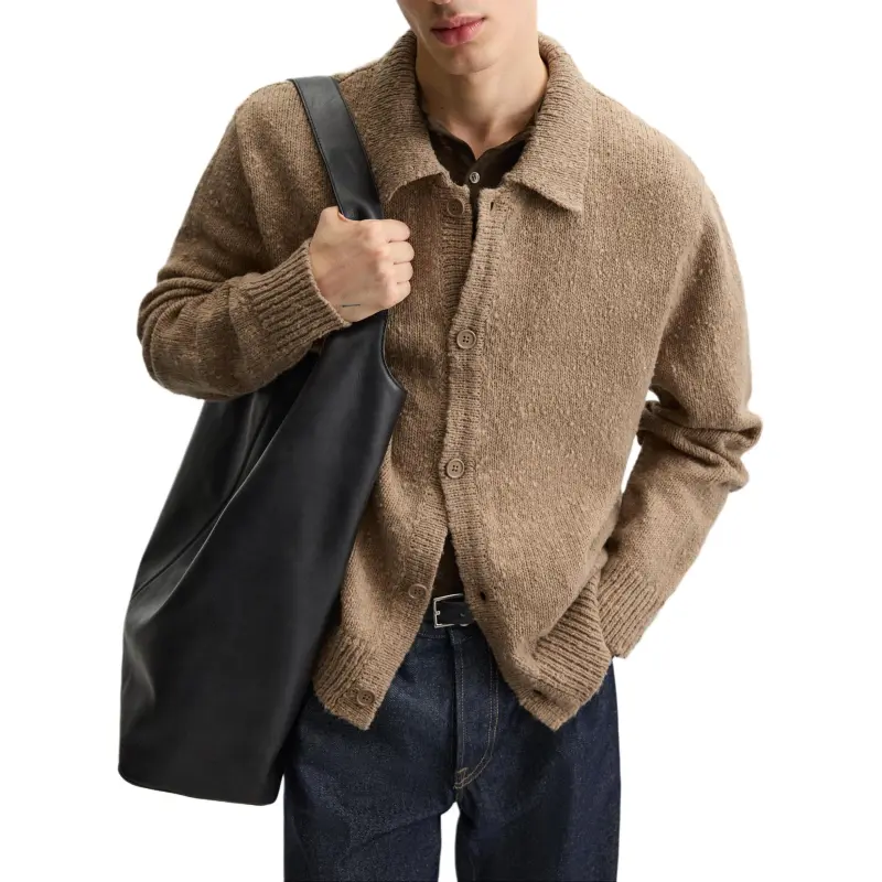 ZARA Knitwear Men Tan-2